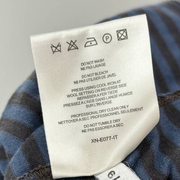 Pringle of Scotland Blue Striped Turtleneck - Picture 8 of 8